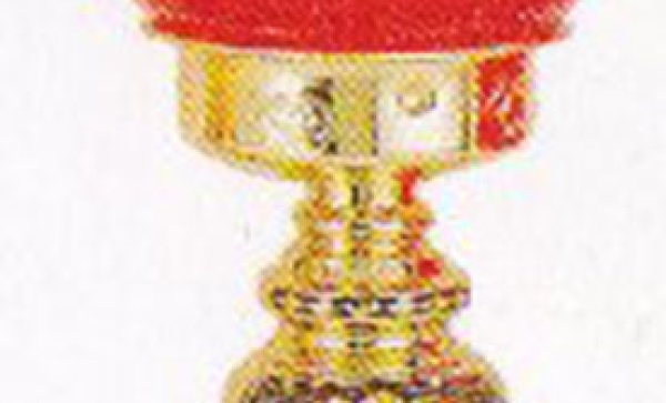 TFC-334  โคมไฟรุ่งเรือง(ทอง)42cm